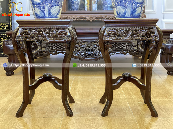 Trung tâm đồ gỗ Phạm Gia cung cấp đôn bày đồ chất lượng